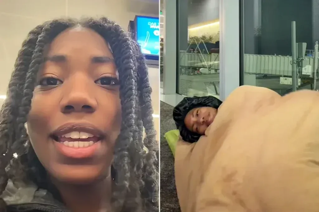 Colaj cu Santeon Brown, tânăra de 29 de ani care a devenit virală pe TikTok 