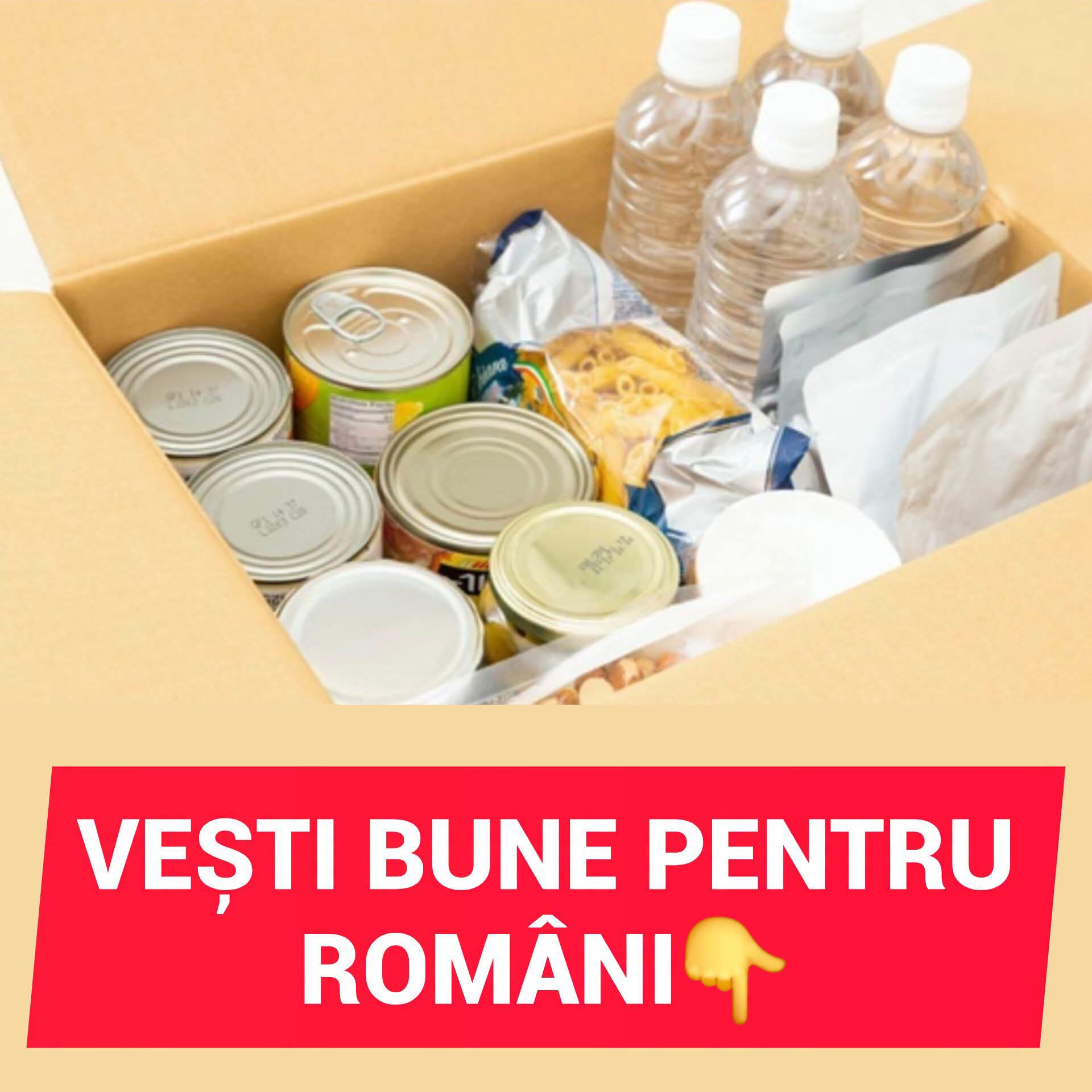 Pachete gratis de la stat, cine le primește