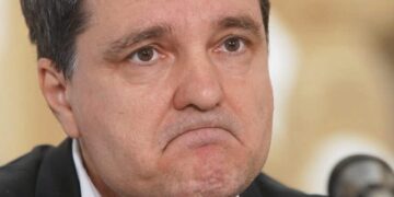 Bucharest, Romania. 20th May, 2024: Nicusor Dan Mayor of Bucharest and independent candidate for another term presents his activity report as general mayor and the main objectives for the next 4 years