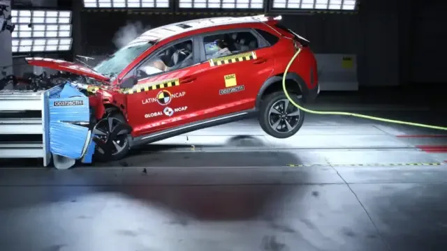 Chery Tiggo 2 teste NCAP